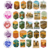 4 MegaPack Patrimonio- (5 stickers + 1 transparente) (Arequipa, Ayacucho, Cajamarca, Ica, Puno)