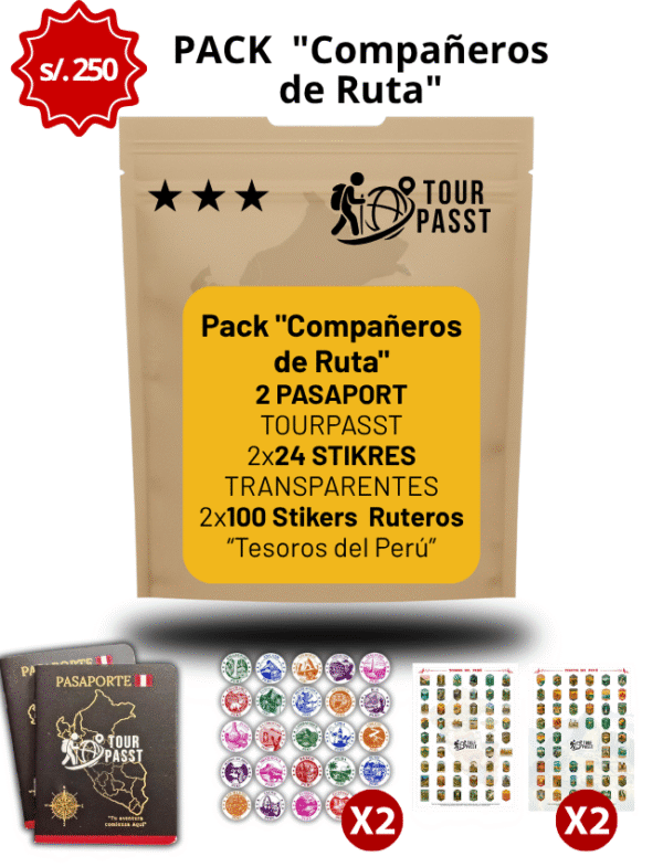 Stikers – TIENDA 🤝PACK “Compañeros de Ruta”
