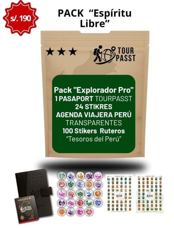 Stikers – TIENDA espirutu libe 🔥 Pack 🗺️ Espíritu Libre – Tourpasst ✈️